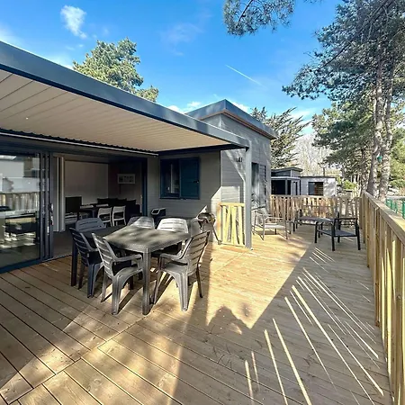 シャレー De Standing A Jullouville: 6 Couchages, Piscine Chauffee, Proche Et Commerces, Wifi Gratuit - Fr-1-361-548