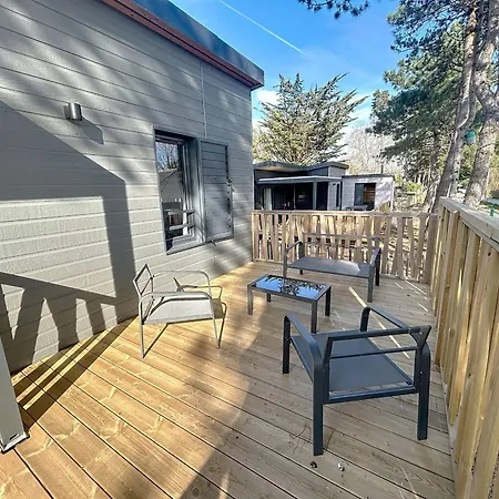 De Standing A Jullouville: 6 Couchages, Piscine Chauffee, Proche Et Commerces, Wifi Gratuit - Fr-1-361-548 Chalet Jullouville-les-Pins