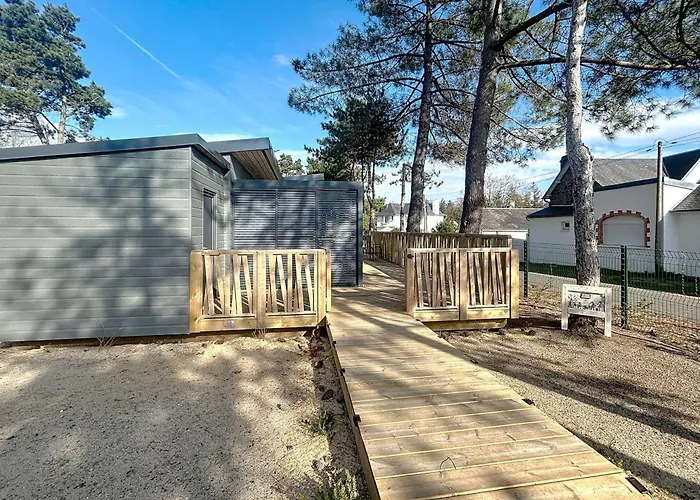 De Standing A Jullouville: 6 Couchages, Piscine Chauffee, Proche Et Commerces, Wifi Gratuit - Fr-1-361-548 シャレー ジュルヴィル・レ・パン