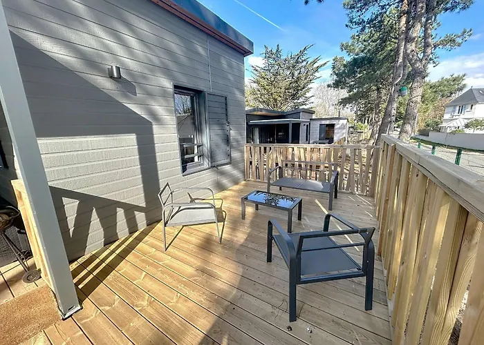 De Standing A Jullouville: 6 Couchages, Piscine Chauffee, Proche Et Commerces, Wifi Gratuit - Fr-1-361-548 シャレー ジュルヴィル・レ・パン